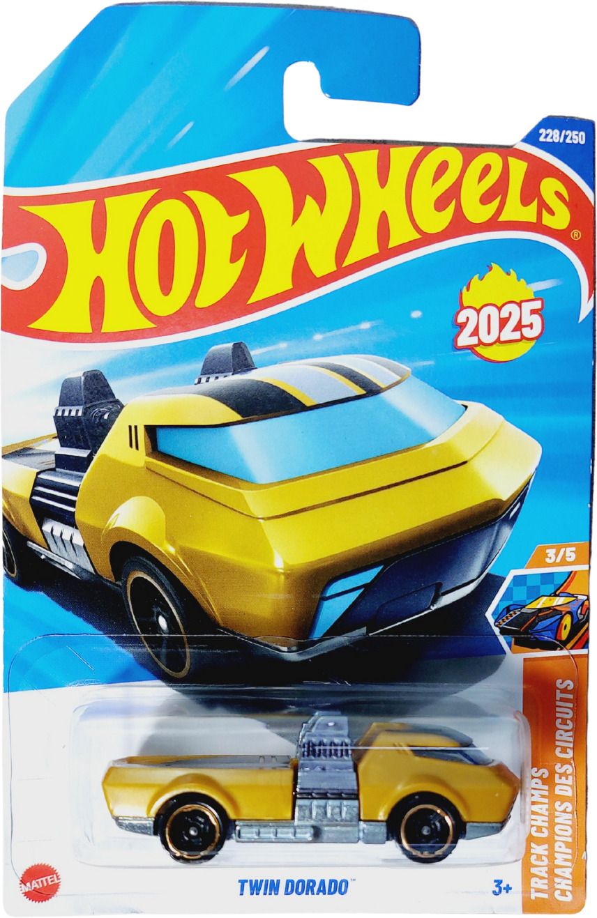 hot wheels C4982 TWIN DORADO 3/5 DIE CAST TOY CAR M CASE-picture-14