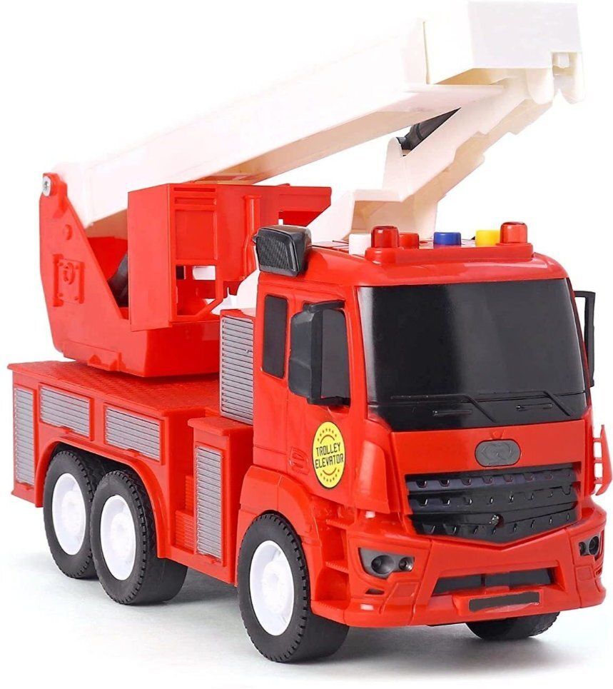 zokato Rescue Trolley Elevator Push and Go Big Size Construction Truck Vehicle Toy-VP1-picture-27