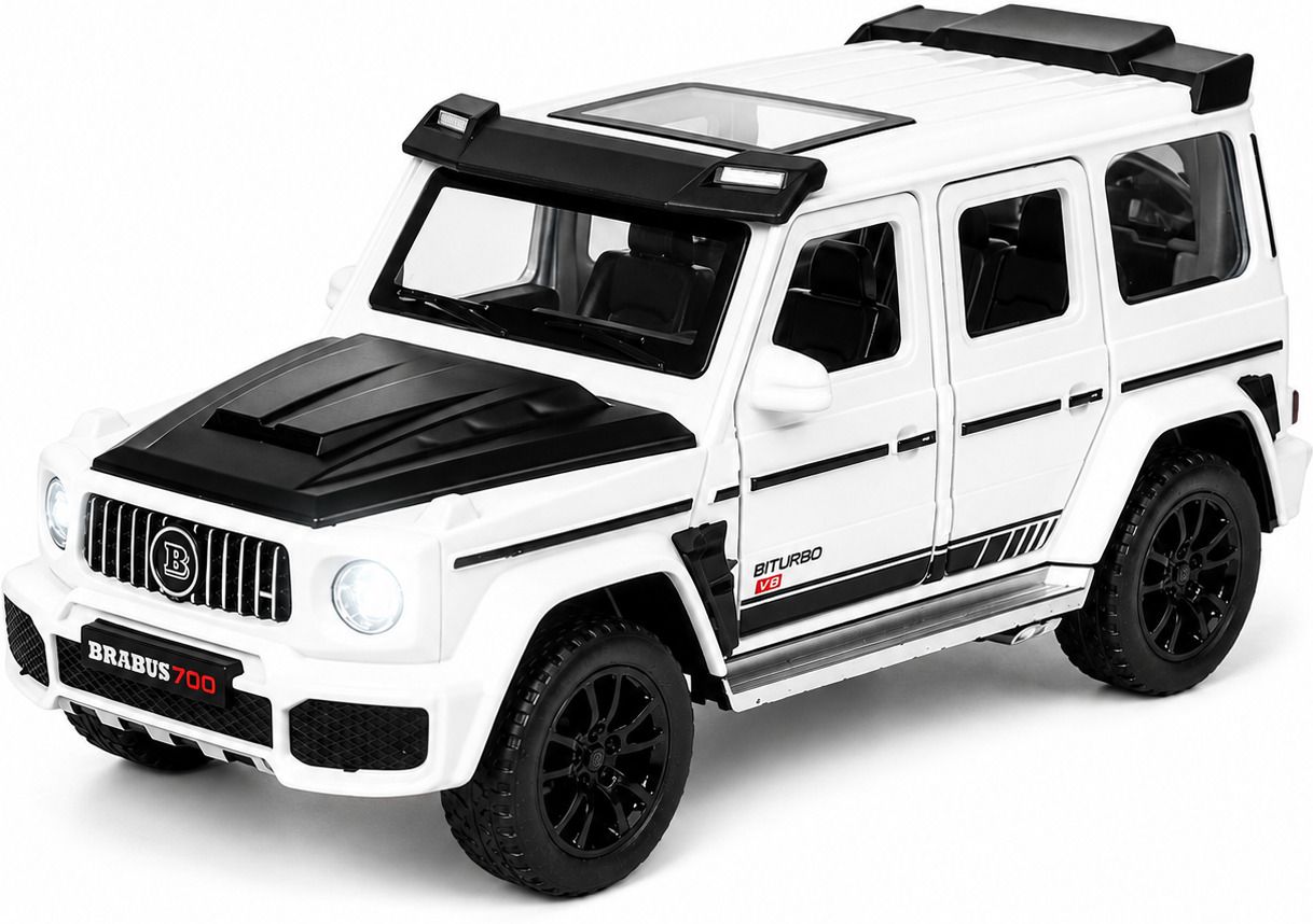 toybot 1:32 Die-Cast Mercedes Brabus Toy Car - Openable Door & Light, Sound-picture-1