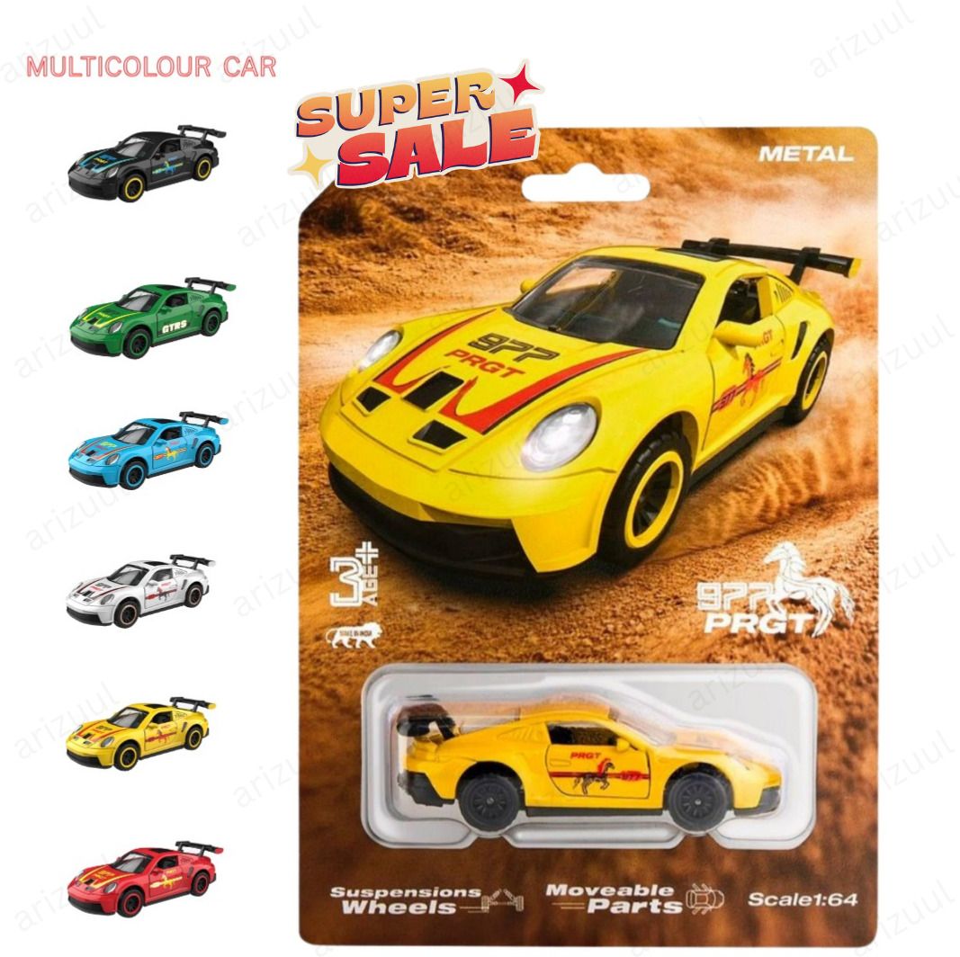arizuul Porsche 911 GT3 RS Premium Mini Sports Car Alloy Replica-picture-7