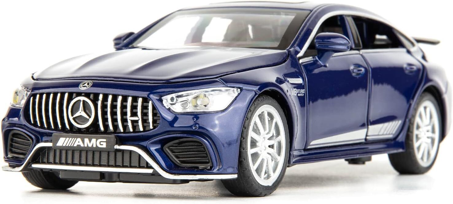 funablo Diecast Car Benz AMG GT63 Model Car Pull Back with Sound and Light Toy-picture-31