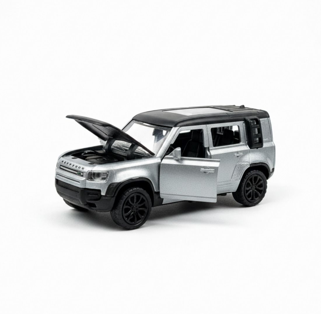 Defender Die-Cast 1:32 Scale Modal Pull/Back Track Car Toy Come As Per Stock-image-33