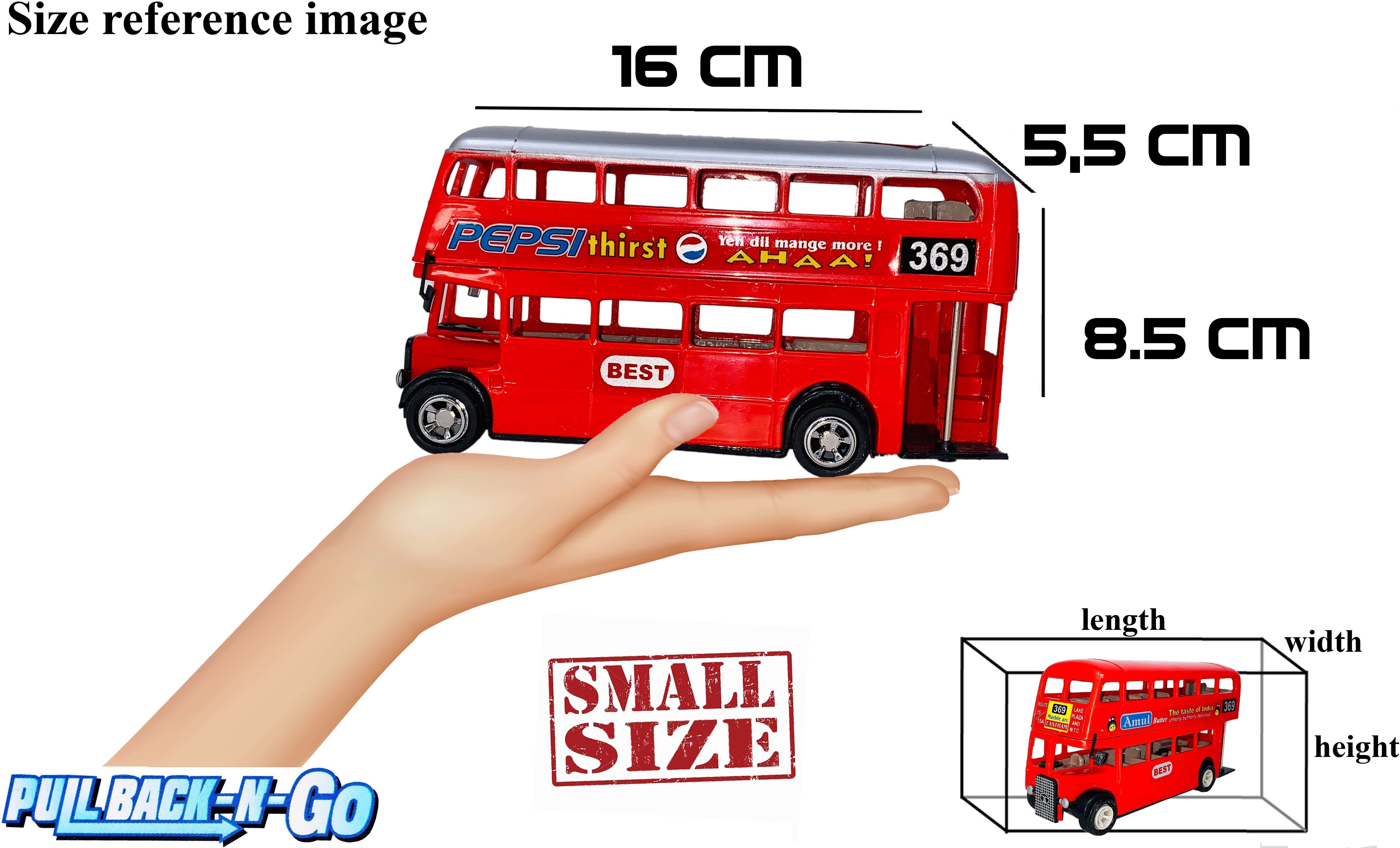 techzage Pull SHENSHI - DLX DOUBLE DEACKER BUS JP-110-SINGLE-picture-0