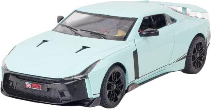 pluspoint Diecast Nissan GTR=50 Toy Car 1:24 Scale Model ,Pull Back Vehicles-picture-33