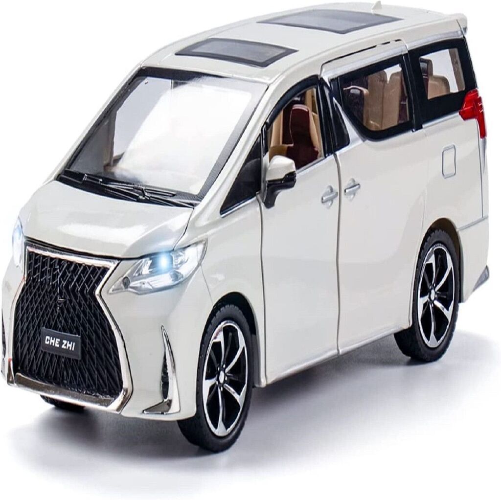 skbd Alphard Mpv 1:24 whites SH1N10-picture-19
