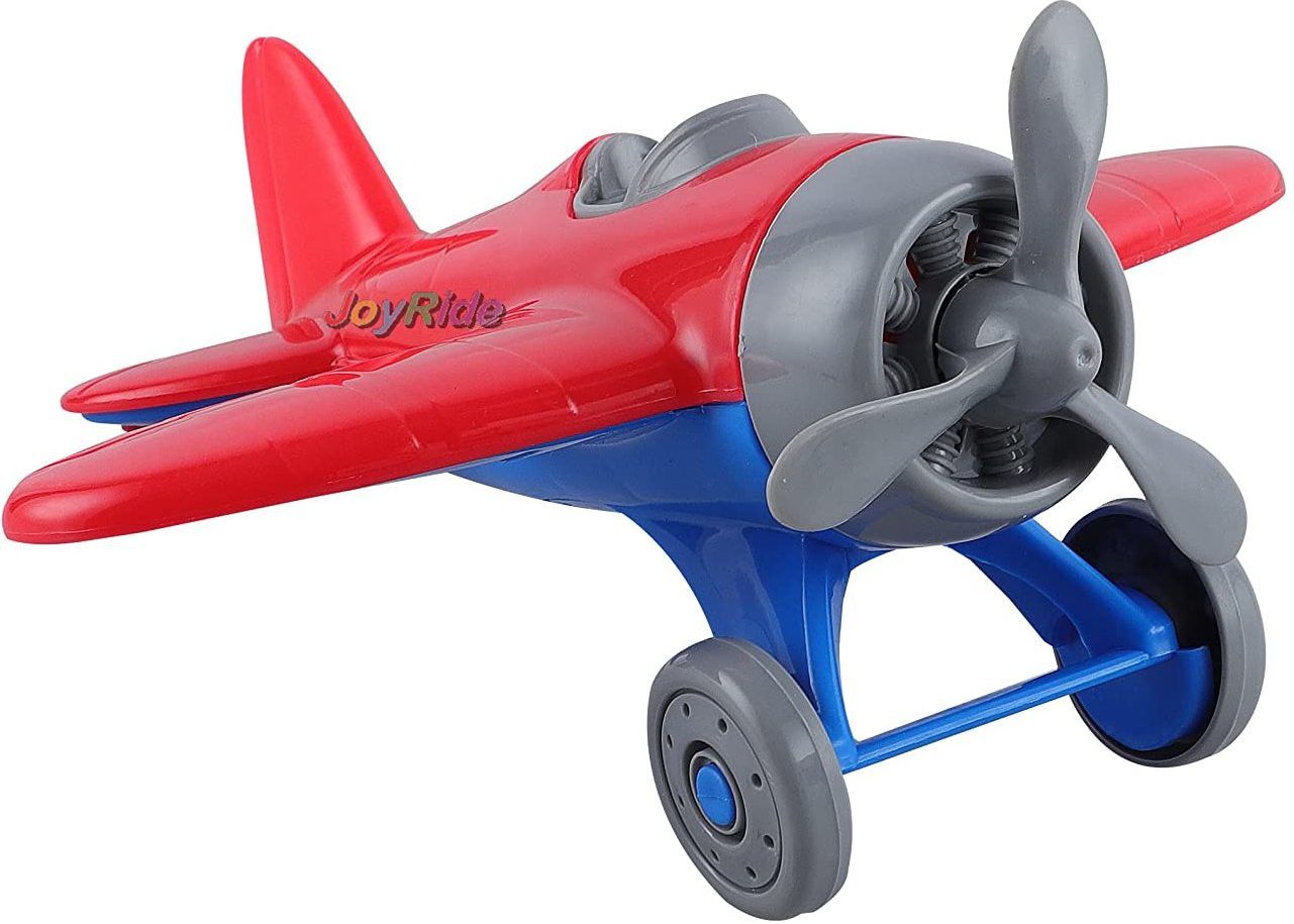 joyride Top Race Airplane Toy|Bump and Go Action Plane - Kids Airline Toy Vehicle-picture-25