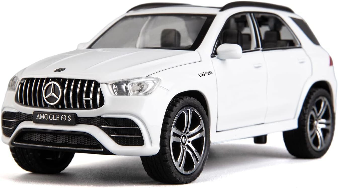 1/32 scale AMG GLE 63S SUV Pull Back Car Model with Light and Sound for kids-image-26
