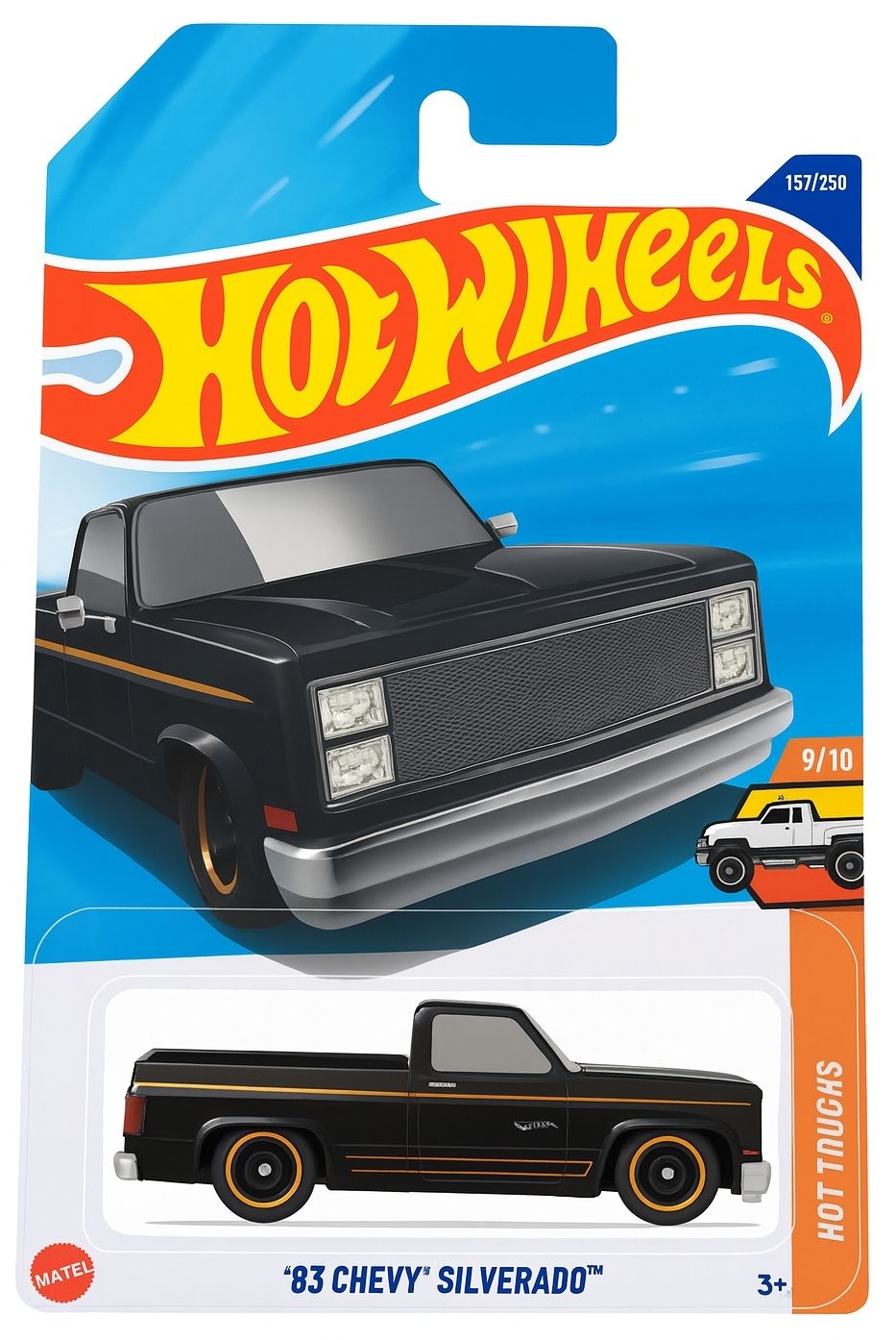 hot wheels PCASE 83 CHEVY SILVERADO 9/10 DIE CAST TOY CAR 2025-picture-16