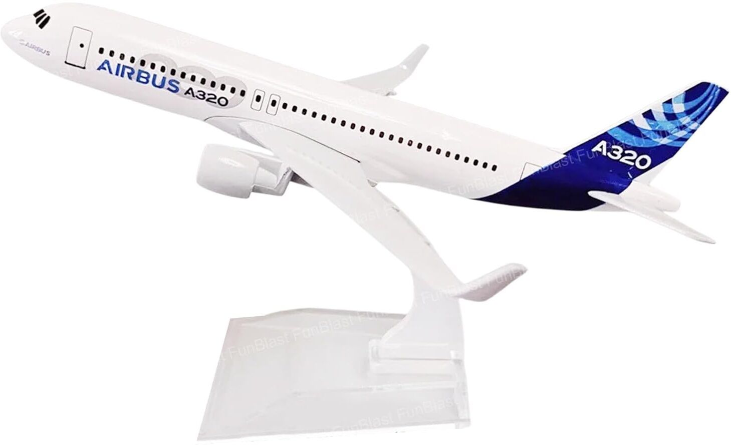 funblast A320 Singapore Airbus Airplane Model,Metal Airplane Miniature Toy for Display-picture-10