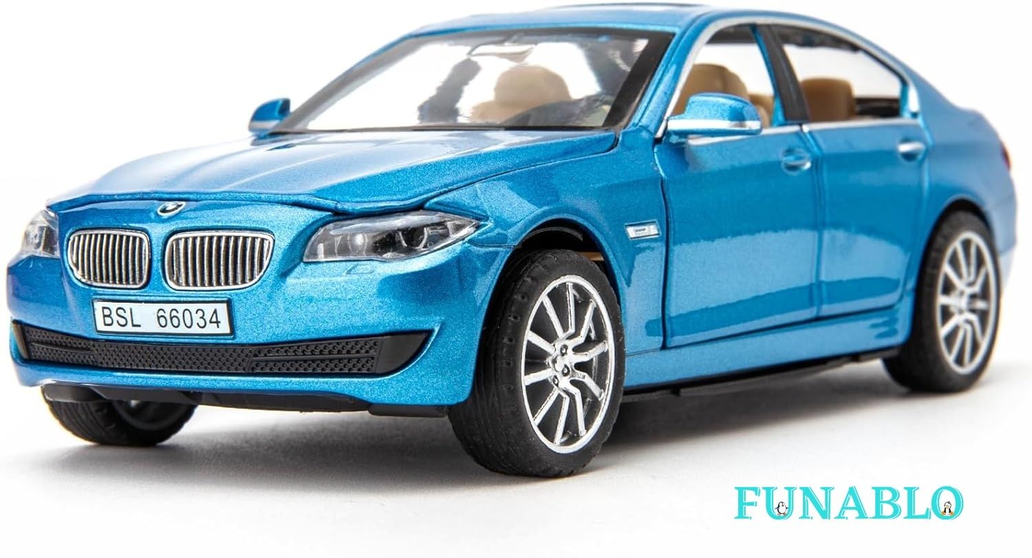 1/32 Compatible for 535i Model Car, Zinc Alloy Pull Back Toy car-image-26