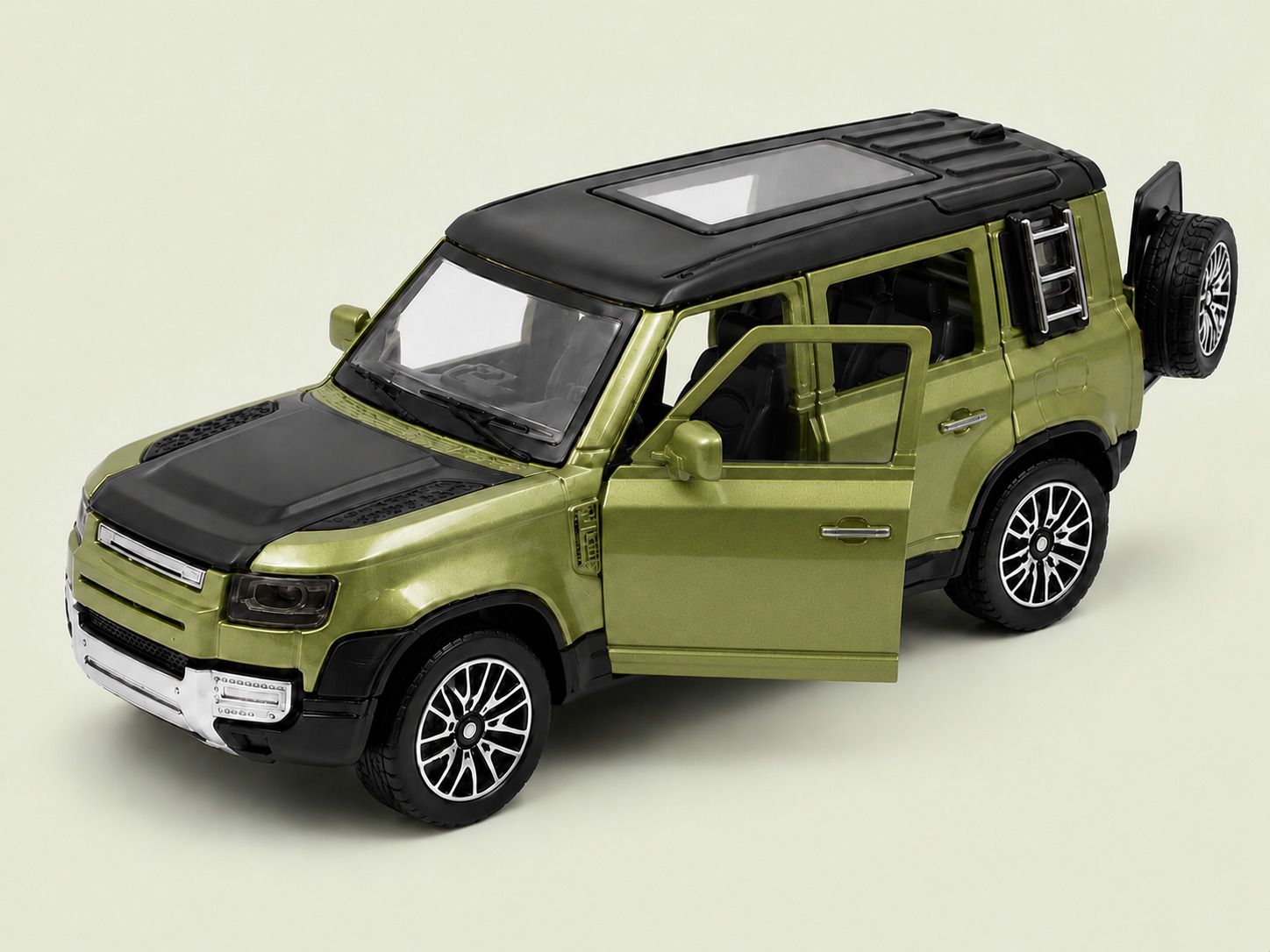Range Rover Defender 1:32 Scale Model Car Exclusive Alloy Metal Pull Back Car-image-7
