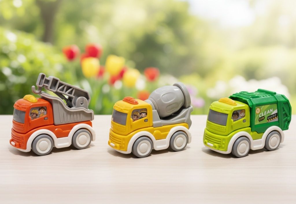 Unbreakable 3-in-1 PREMIUM QUALITY City Truck Toy Set for Kids-image-17