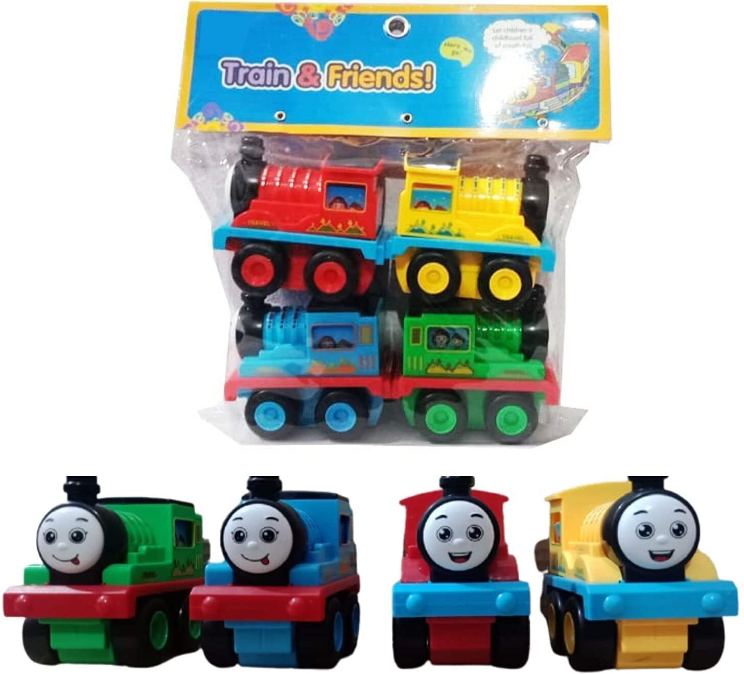 deoxy Thomas Train Toy Vehicles for Kids, includes Train Vehicle Toys (Pack of 4)-picture-25