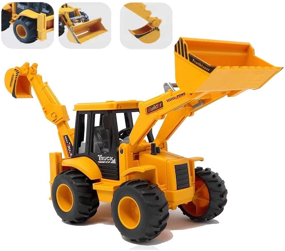Educational Modified Off-Road 2 in 1 JCB Dumper, Excavator, Front Loader Toys