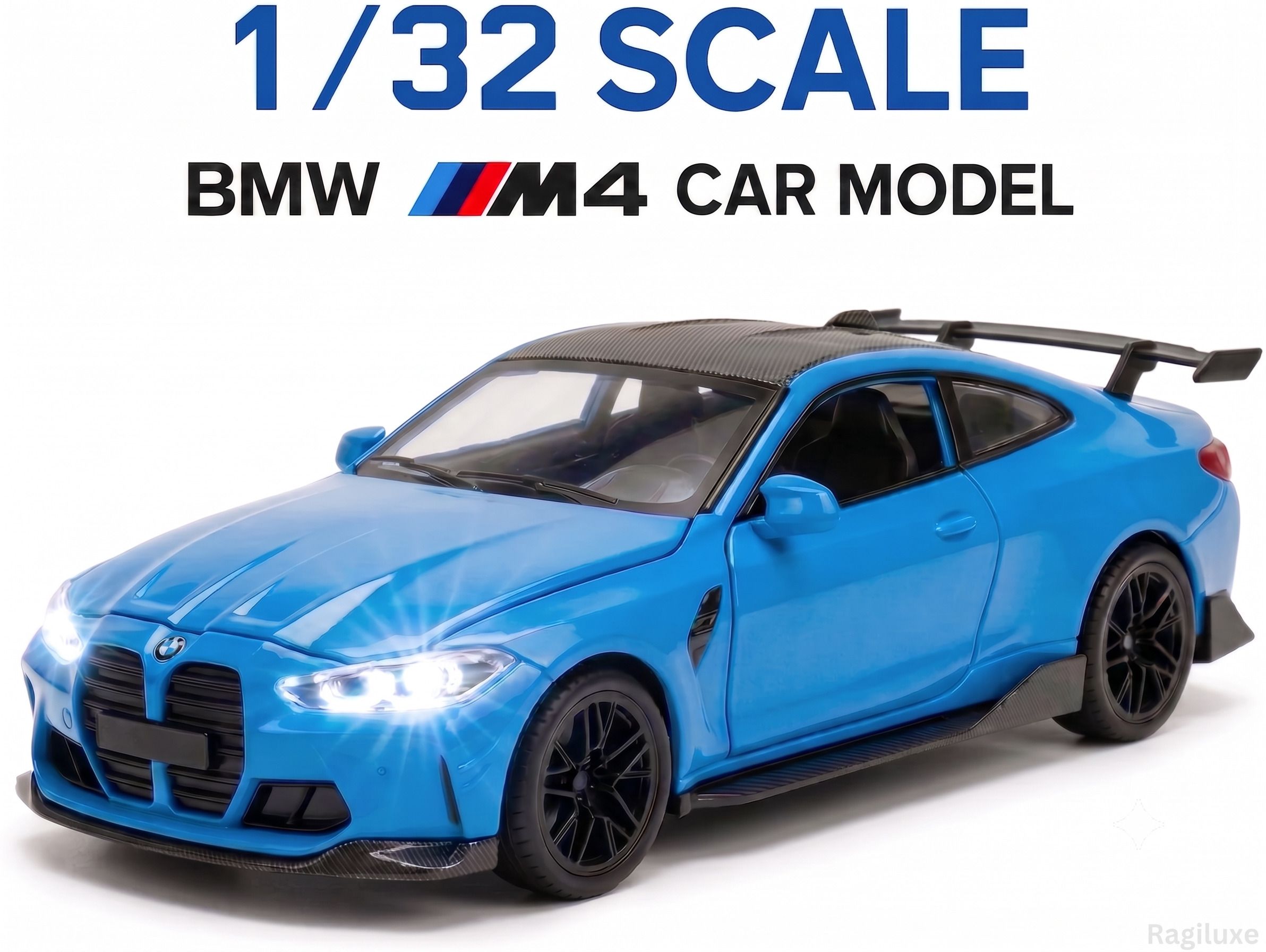 ragiluxe Premium 1/32 bwm Toy Car M4 Pullback Car For Move Forward-picture-33