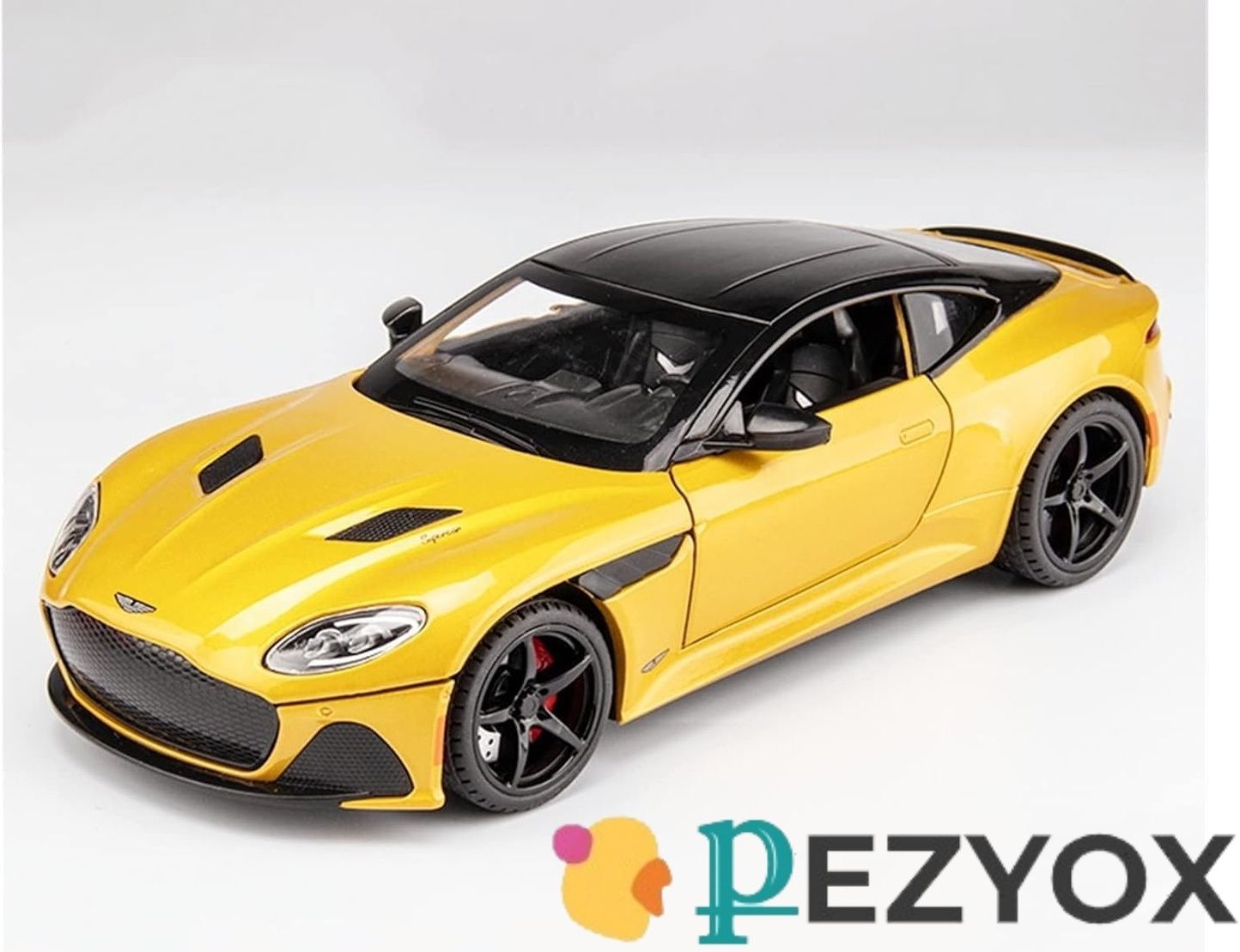 pezyox 1:24 scale Aston Martin DBS Alloy Sports Car Diecasts Toy Car for kids-picture-17