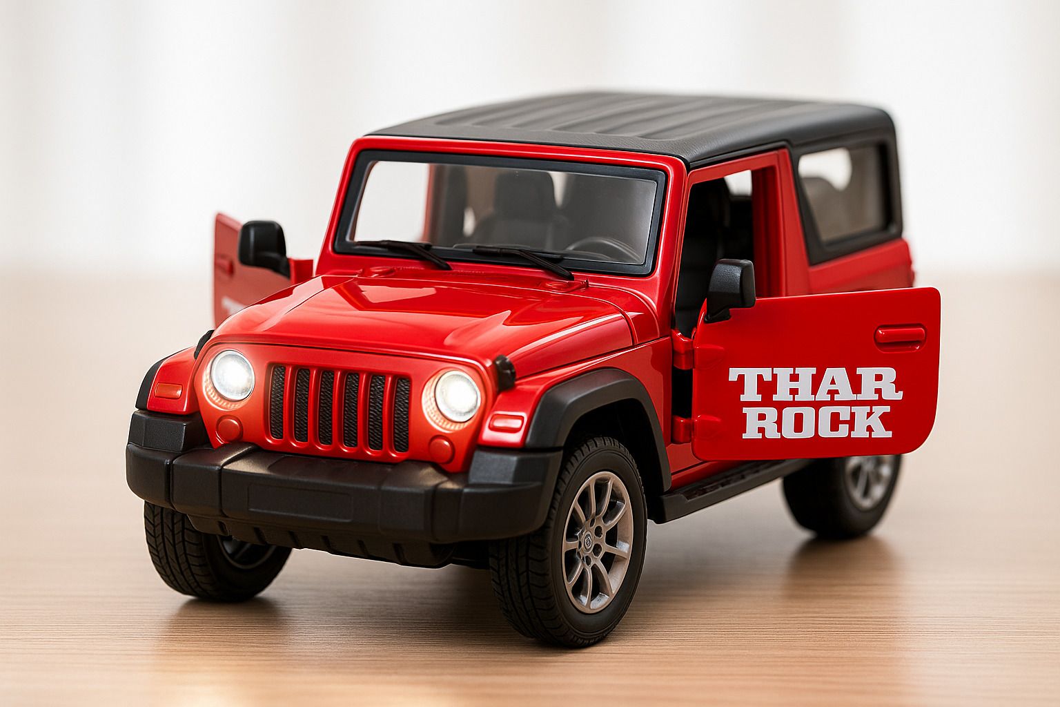 kelosk Metal Thar Car Pull Back Thar Toy Car Die-cast Model Thar - PACK OF 1-picture-15