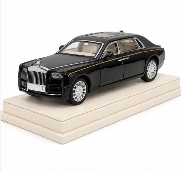 niyamat 1:24 Scale Luxury Die Cast Sedan Model Car with Opening Doors for Collectors-picture-9