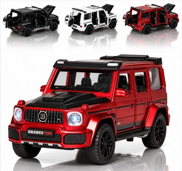 niyamat Premium Die Cast Off Road SUV Toy Car with Opening Parts 1:32 Scale-picture-0