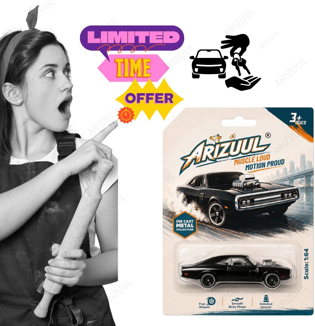 arizuul 1:64 Metal Mini Drift Car Under ₹89-picture-33