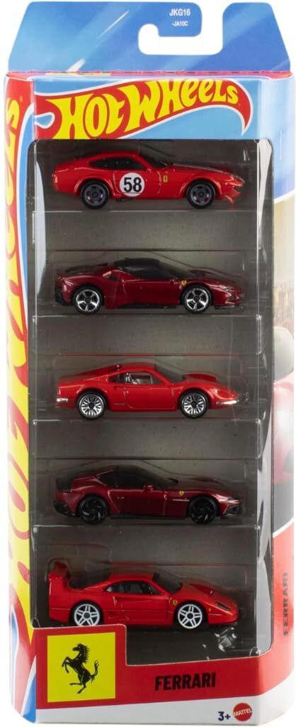 hot wheels 2026 Ferrari Pack of 5-picture-16