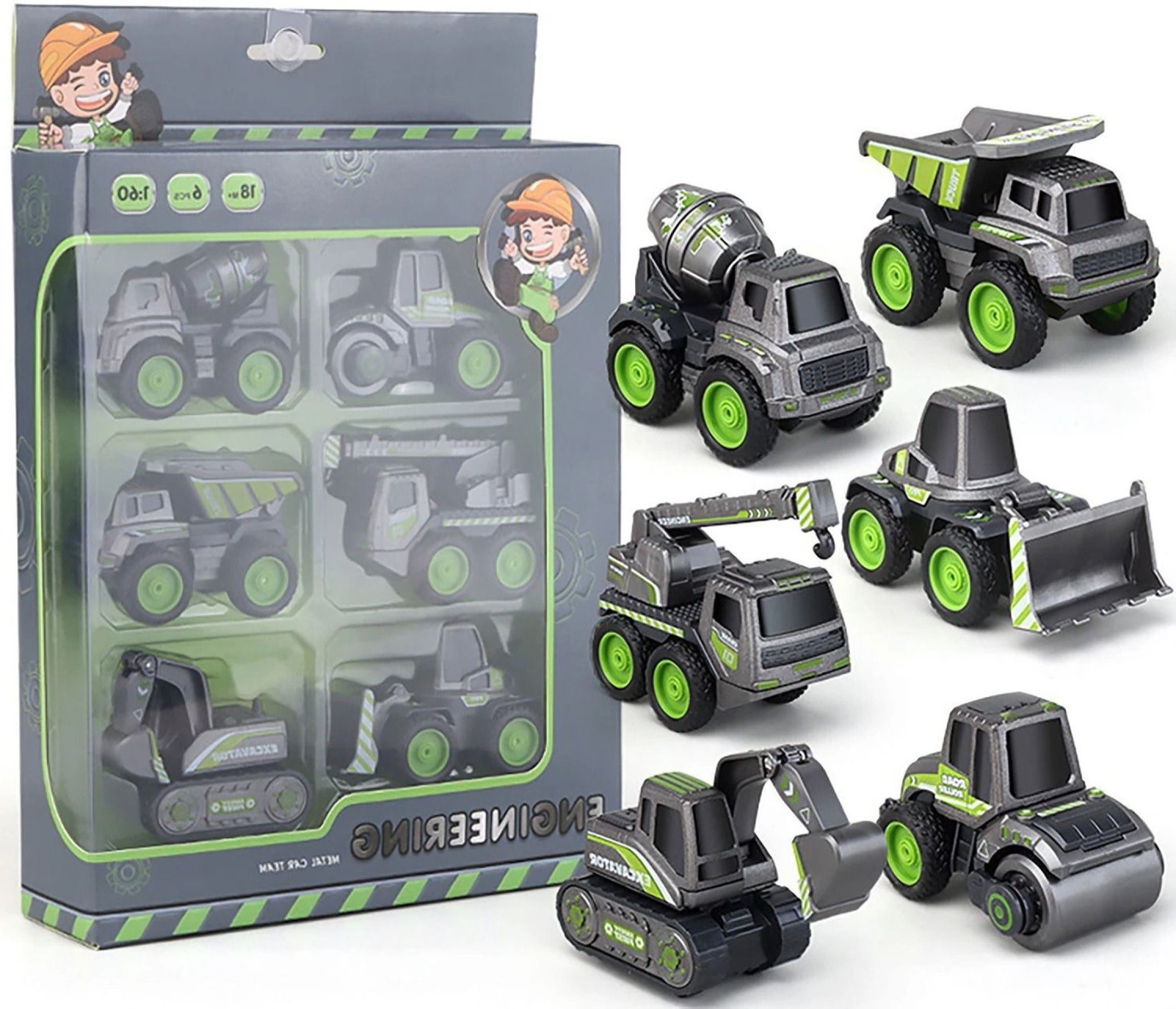 Construction Excavator Toy Set Crane | RSH123-image-44
