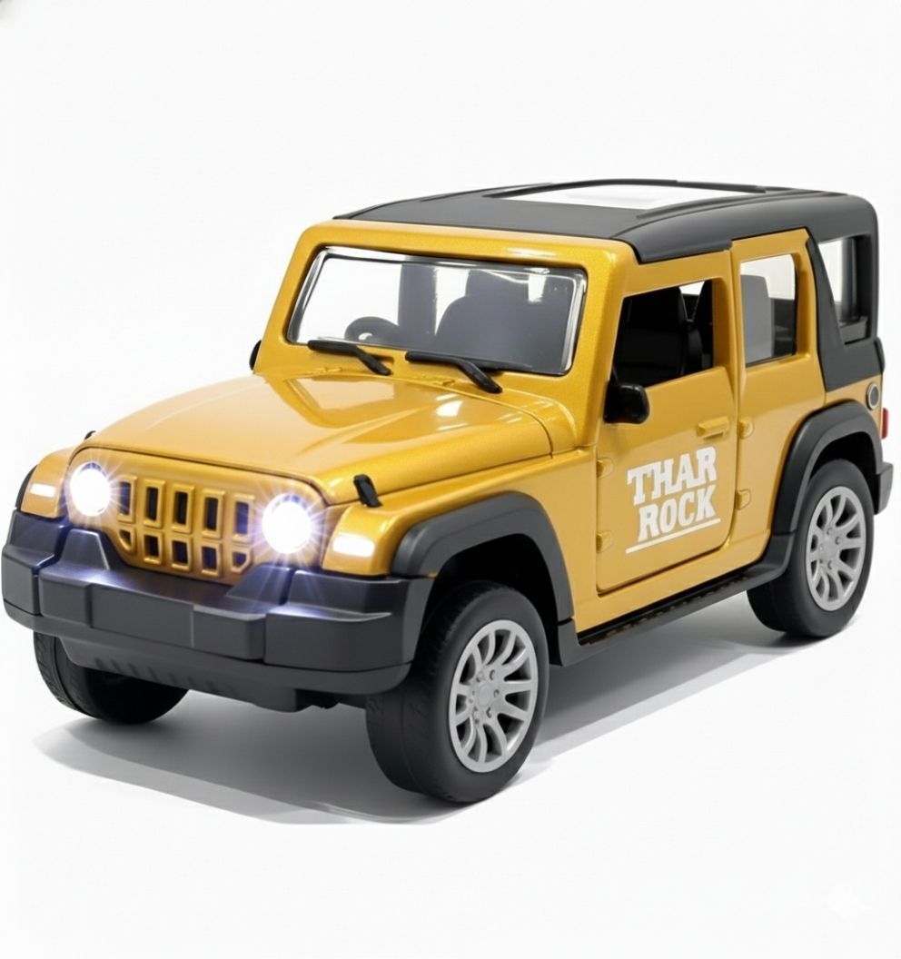 Thar roxx metal car Openable Doors & Pull-Back toys for kids-image-26