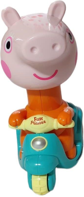 pluspoint pipa Pig toy Scooter for kids, 1 Pieces Pressure Powered Kids Toddler car Toy |-picture-19