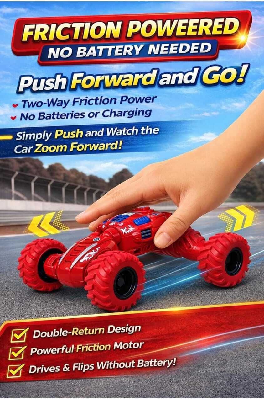 mivaan toys Turbo Twist Stunt & flip car-picture-14