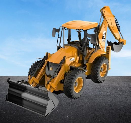 sbe NEW Unbreakable Pull Back JCB Truck Vehicle Toy For Kids-picture-46