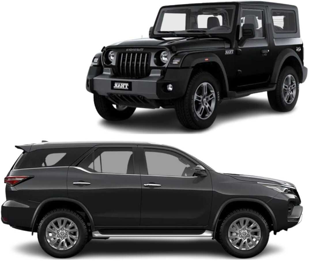 mahadev ji Metal Thar and Fortuner car toy| Pullback feature| Black color-picture-23