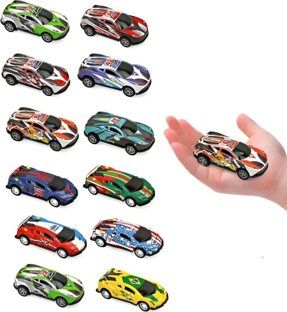 manishhh Mini Pull-Back Racing Cars — 12-Pack Die-Cast Toy Car-picture-48