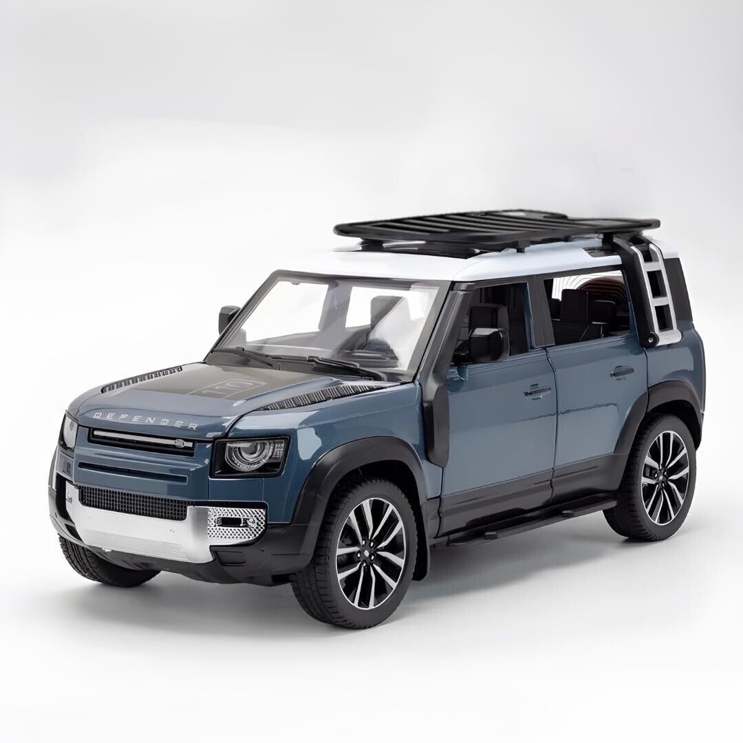 toybot 1:32 Scale Die-Cast Defender Car - Openable Door & Hood, Light & Sound-picture-10