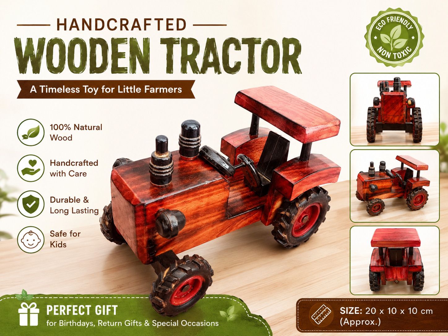 Wooden Tractor-image-17
