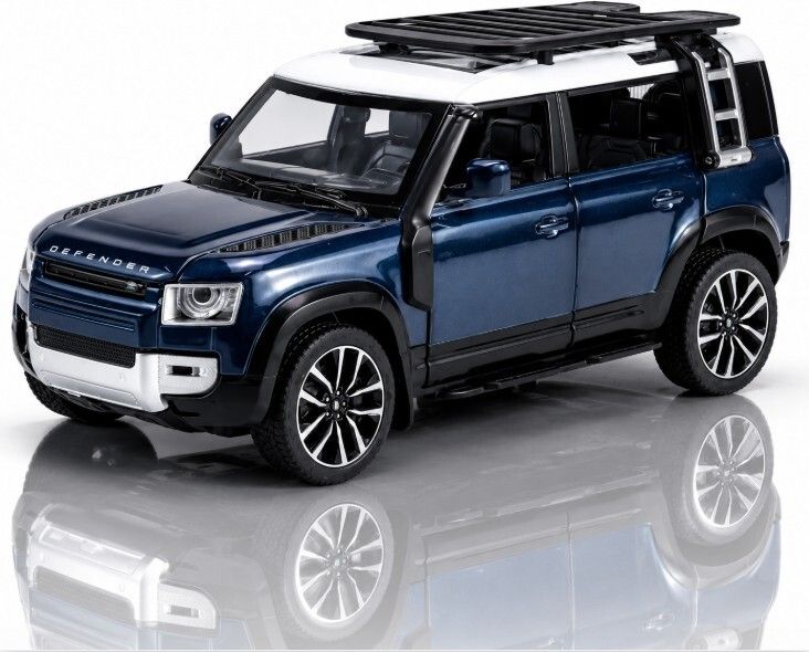 niyamat Die Cast Adventure SUV Toy Car Blue with Opening Doors 1:32 Scale-picture-19