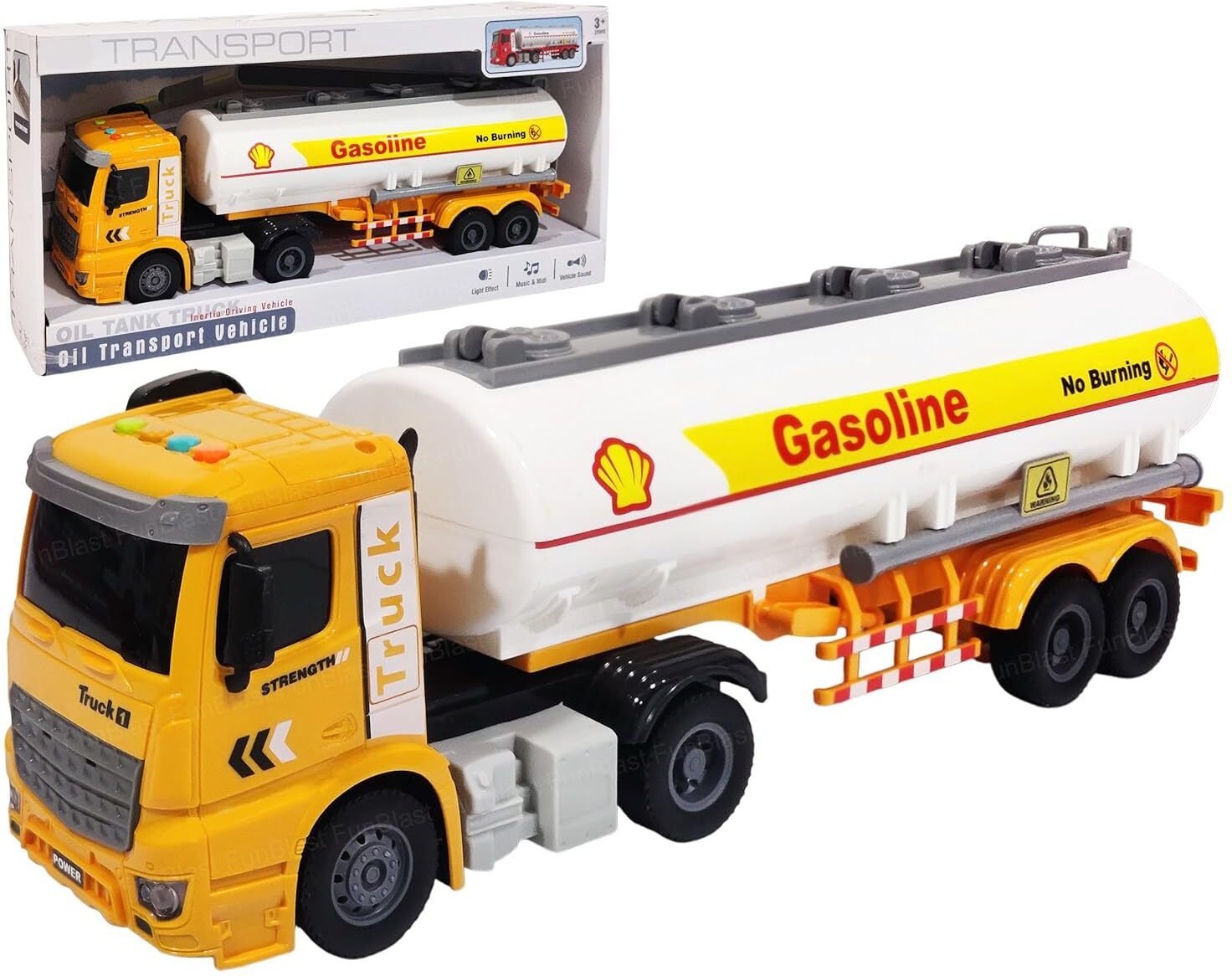 Big Size Gasoline Tanker Truck Toy for Kids – Friction Powered Long Fuel Tanker-image-37