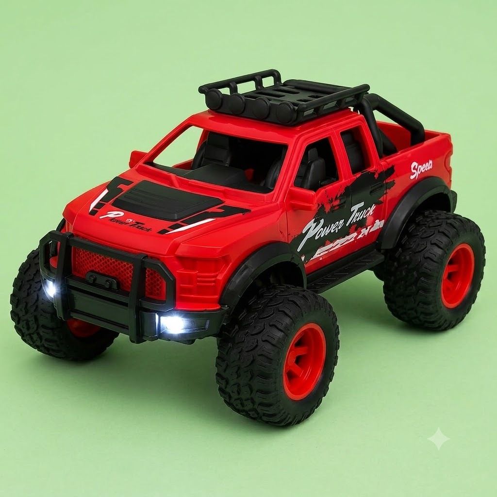 Mini Monster Truck With Flashlights Truck-image-48