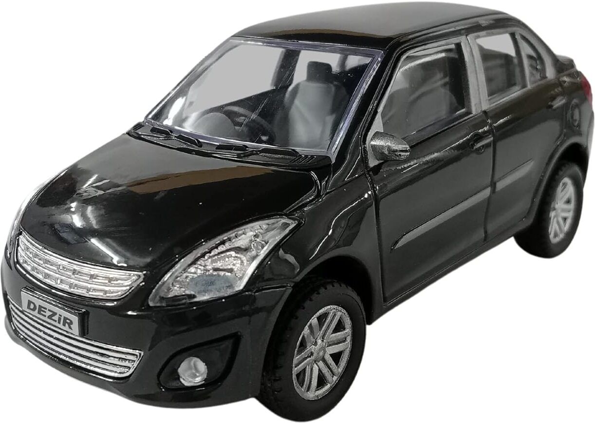 play haven Swift Dezire Pull Back Car,Black Multi Color, 3+-picture-16