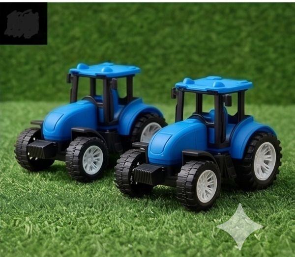 Toy Farm Tractor Small Kids Plastic Vehicle Wheels-image-35