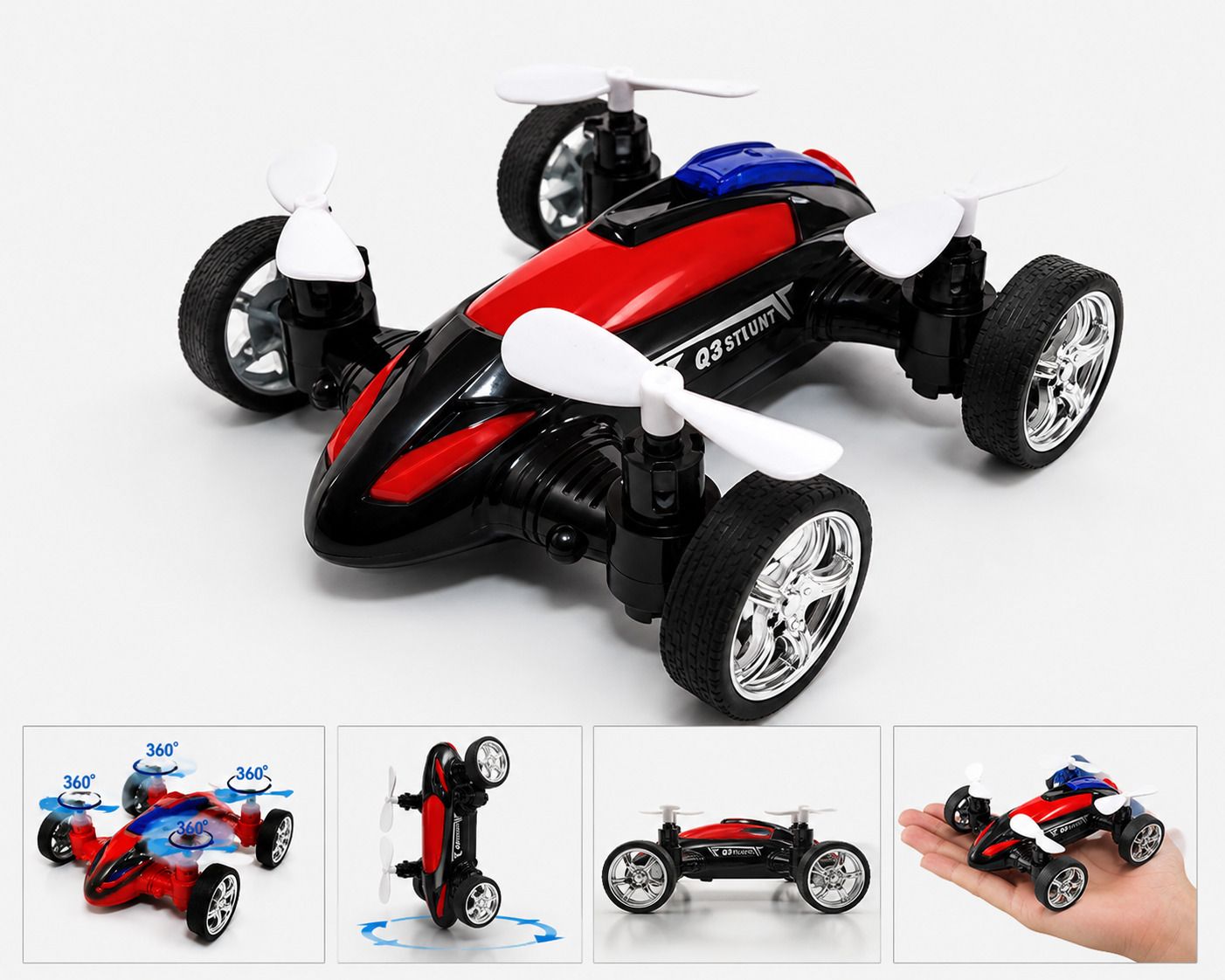 mivaan toys Dynamic Flying Stunt Racing Car-picture-17