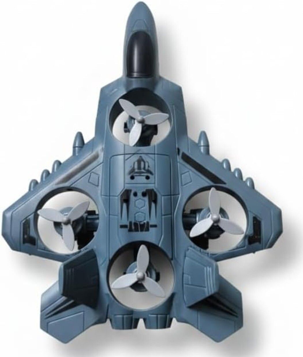 "Blue Friction Powered Airplane Toy"-image-8