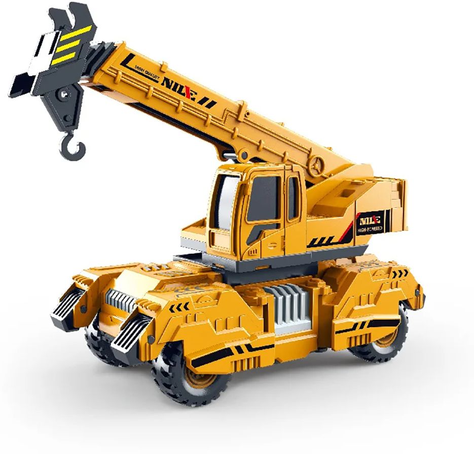 Unbreakable Truck Crane Excavator Bulldozer Construction Toy For 2 Year Boy Girl-image-44