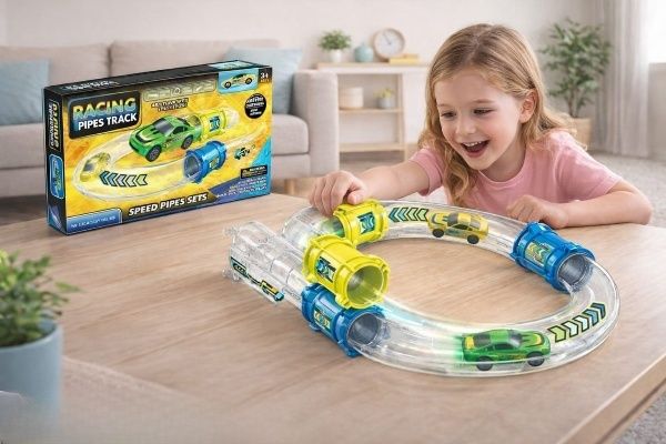 hornflow Power Pipes Cars Dual Barrel Kids(IND*32882) Children Toy-picture-15