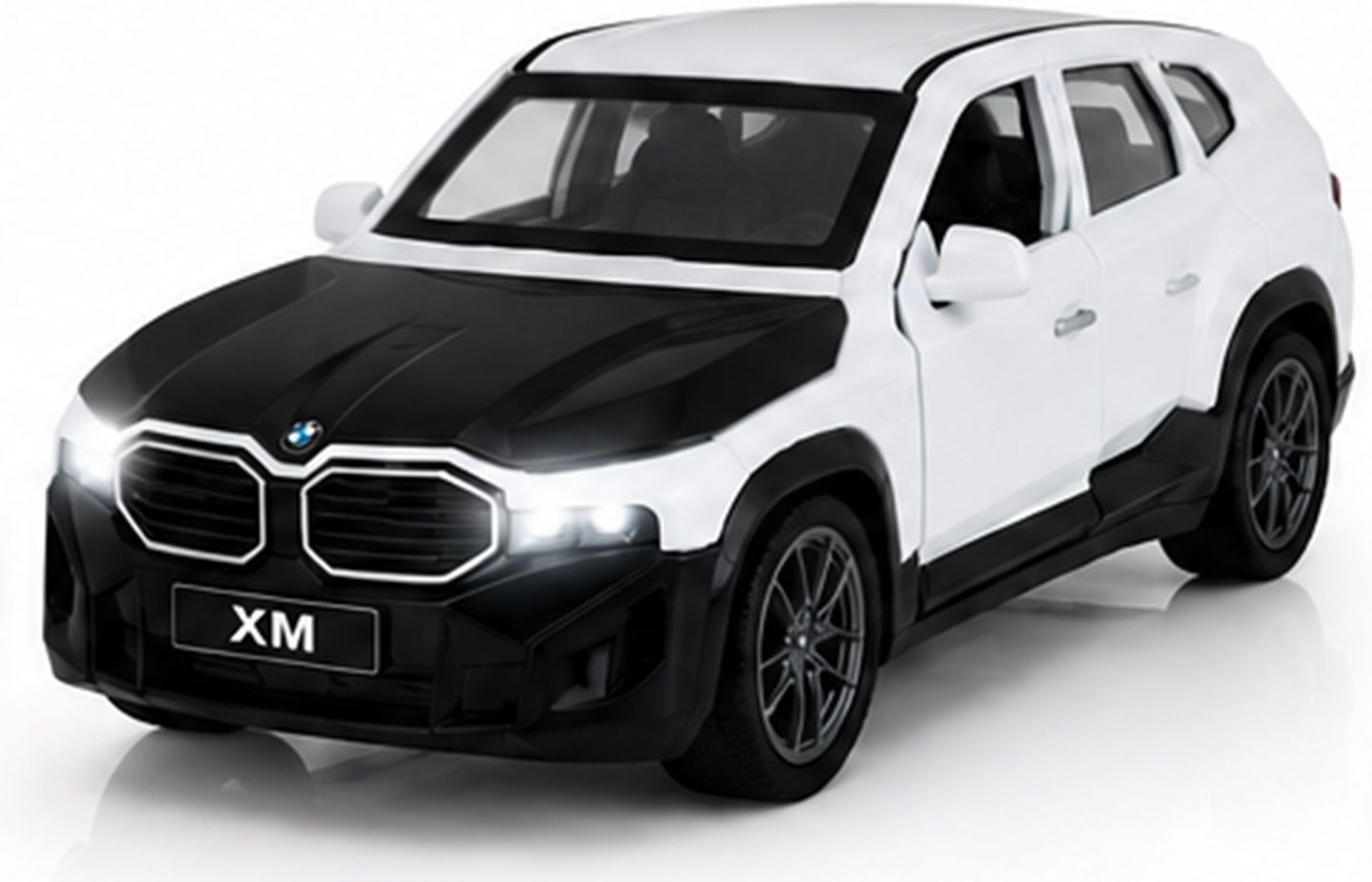 1:36 Alloy BMW XM Toy Car Metal Die-cast Model Pullback with Light - Sound-image-15