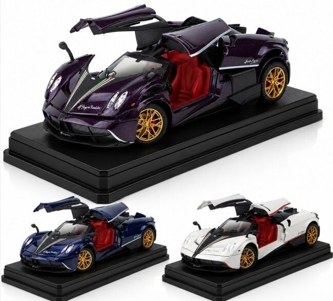 niyamat 1:24 Scale Premium Die Cast Hypercar Model with Gullwing Doors for Collectors-picture-13