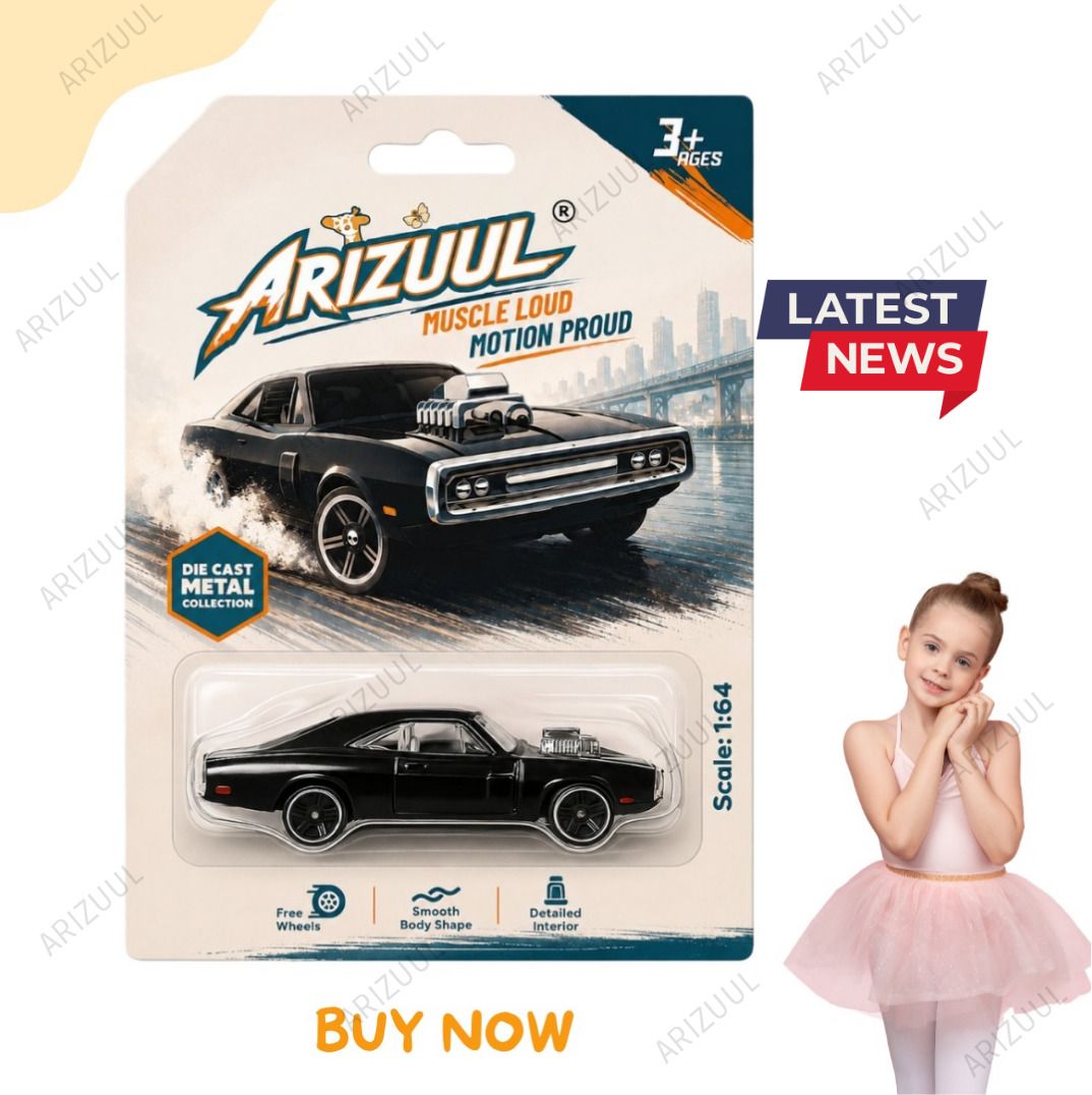 arizuul Pocket Racer 1:64 Scale Metal Toy Car for Kids-picture-11