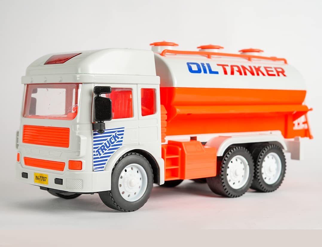 namanshu tex Unbreakable Super Oil Tanker Quality Truck Friction Power Model Functional Toy-picture-37
