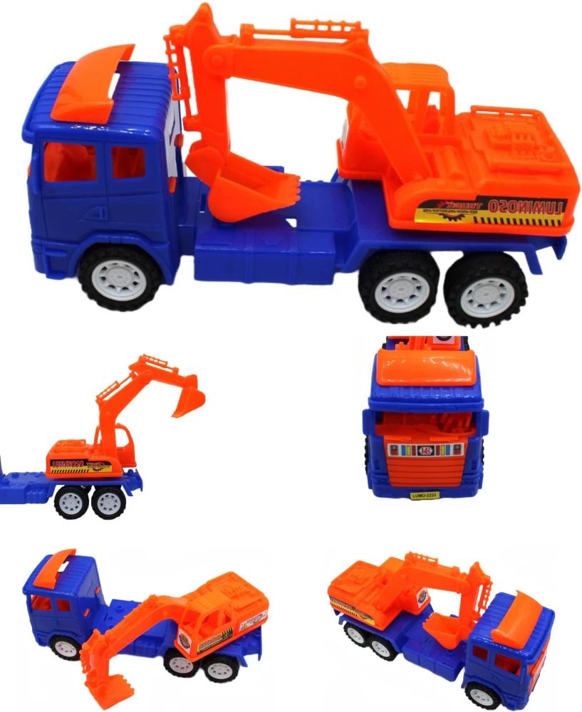 cspark band Push And Go Run Fast Jcb Truck Toy(multicolor pack of 1)Made In India.-picture-48