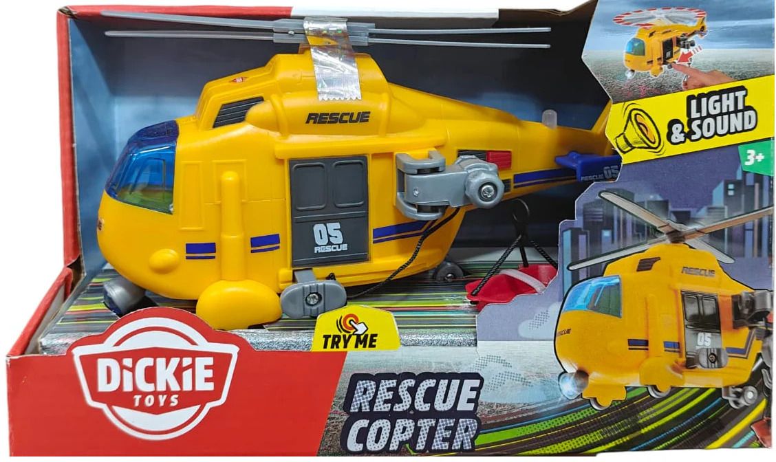 Rescue Copter Toy Car-image-14
