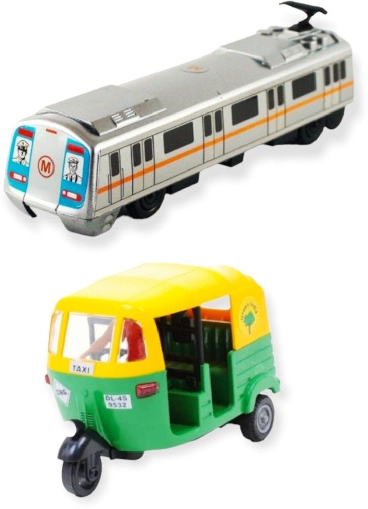Combo pack Centy ( METRO & AUTO ) Pull Back Toy-image-10